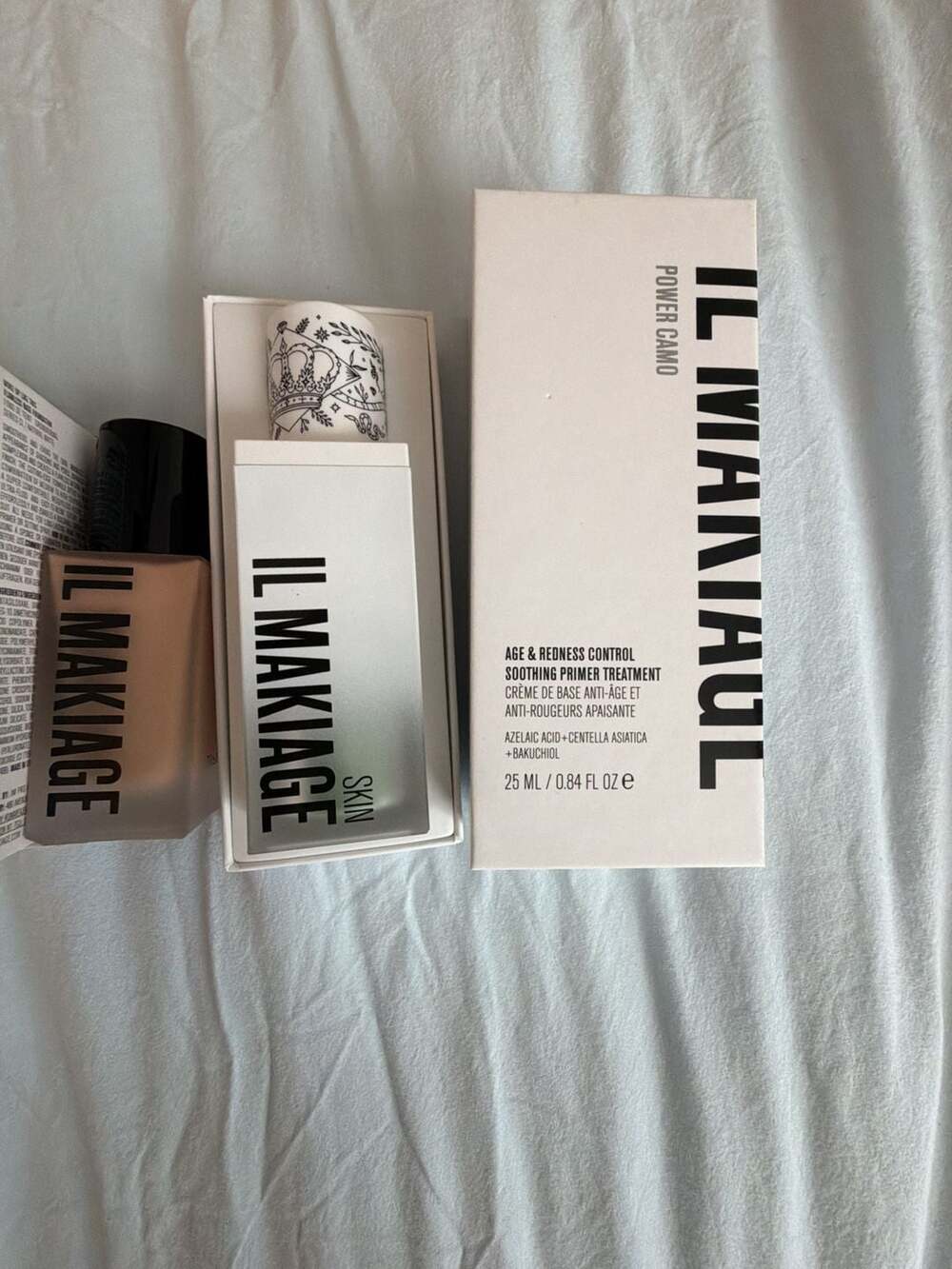 IL Makiage Skin Makeup Bundle Flawless Foundation, Age Redness Primer & Brush - Picture 4 of 9